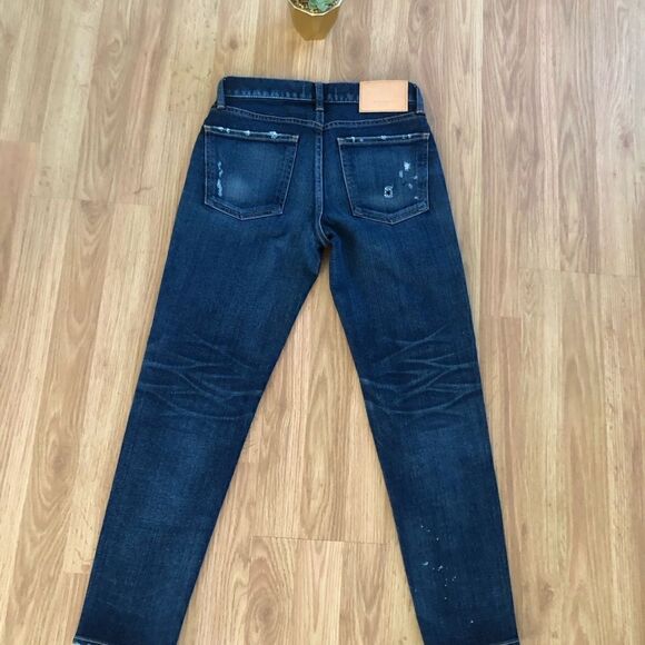MOUSSY VINTAGE Lancaster Skinny Jeans Blue Denim Distressed Women’s SIZE 25 - Picture 15 of 15
